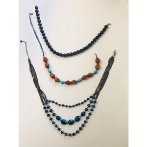 Collection of Three Beaded Necklaces